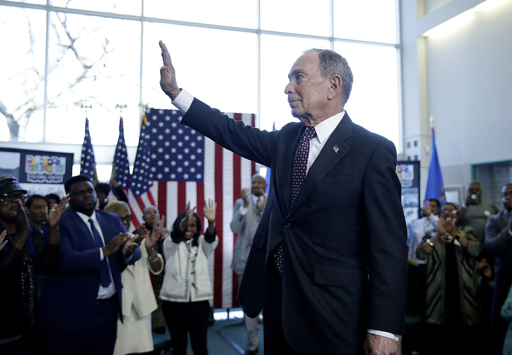 Michael Bloomberg in Tulsa